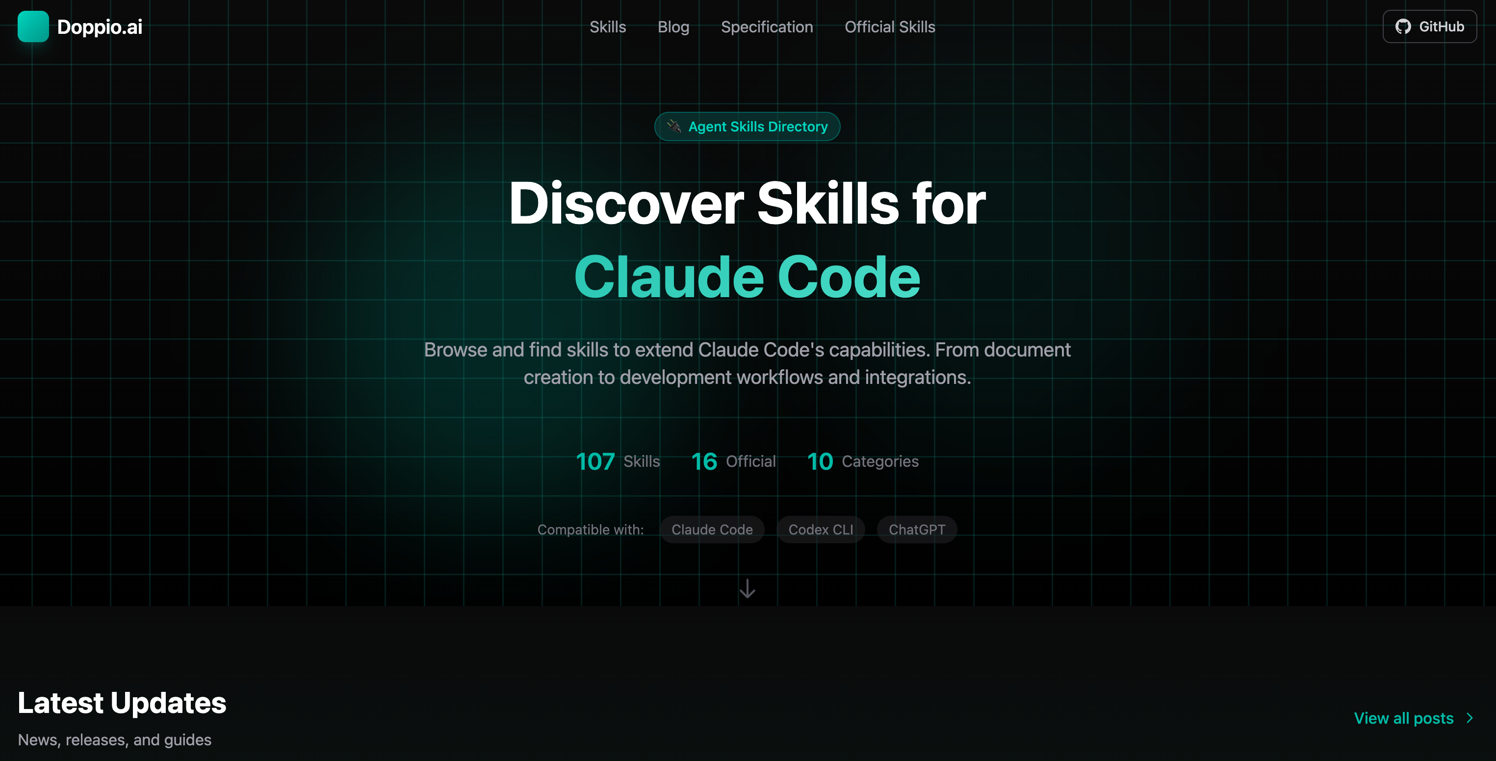 Screenshot of Doppio AI